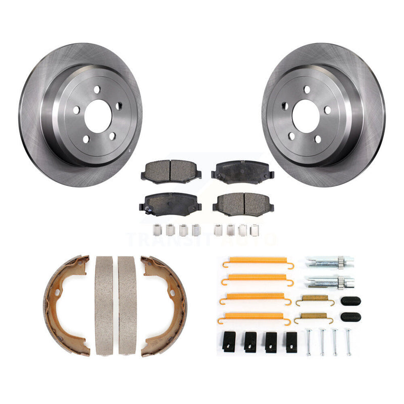 Transit Auto K8F-105033 Disc Brake Kit for 2007-2012 Jeep Liberty, Dodge Nitro - Rear product image