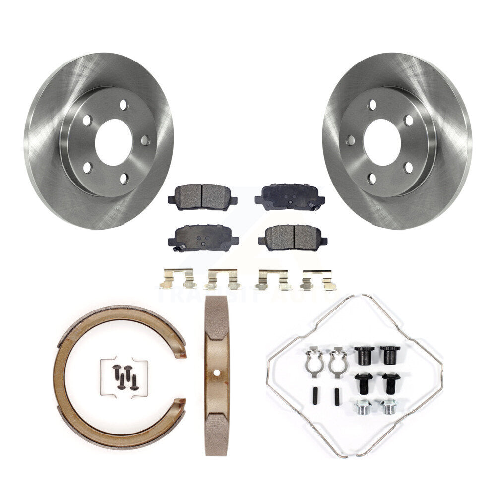 Transit Auto K8F-105041 Disc Brake Kit for 2010 Chevrolet Impala - Rear product image