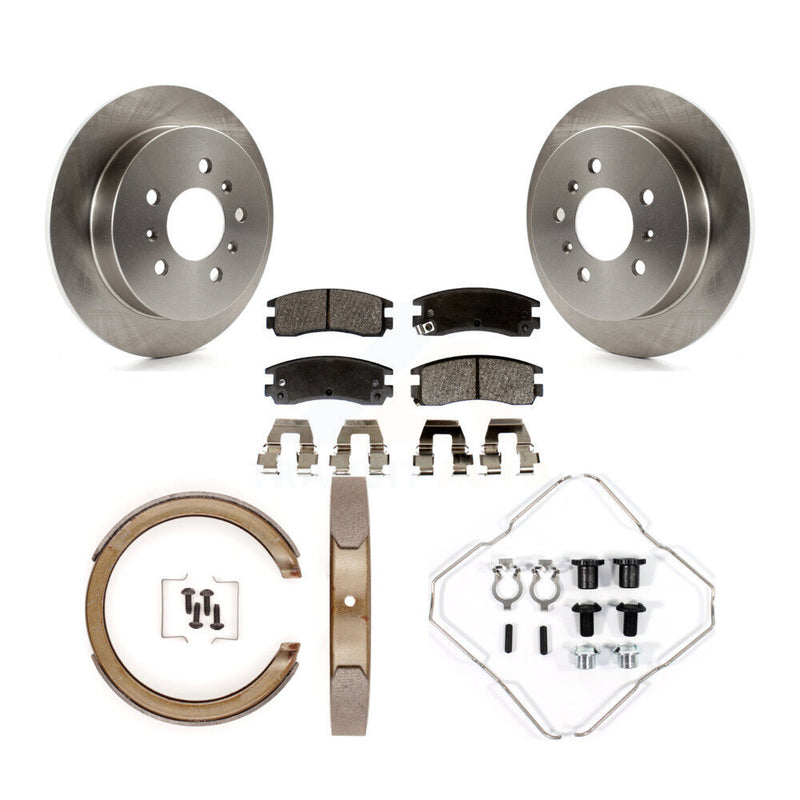 Transit Auto K8F-105042 Disc Brake Kit for 1997-2010 Chevrolet Impala, Buick Century, Oldsmobile Alero & more - Rear product image
