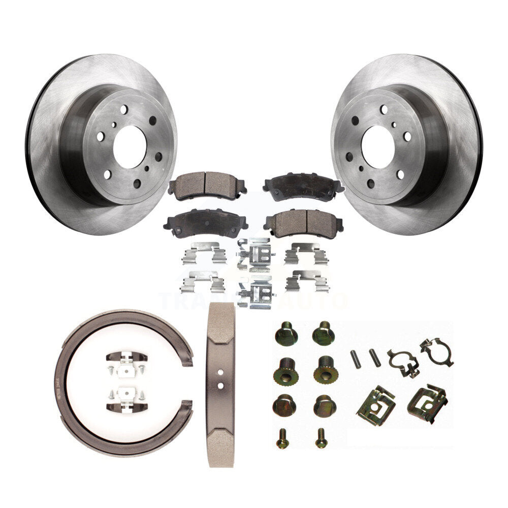 Transit Auto K8F-105043 Disc Brake Kit for 2007 GMC Sierra 1500 Classic - Rear product image
