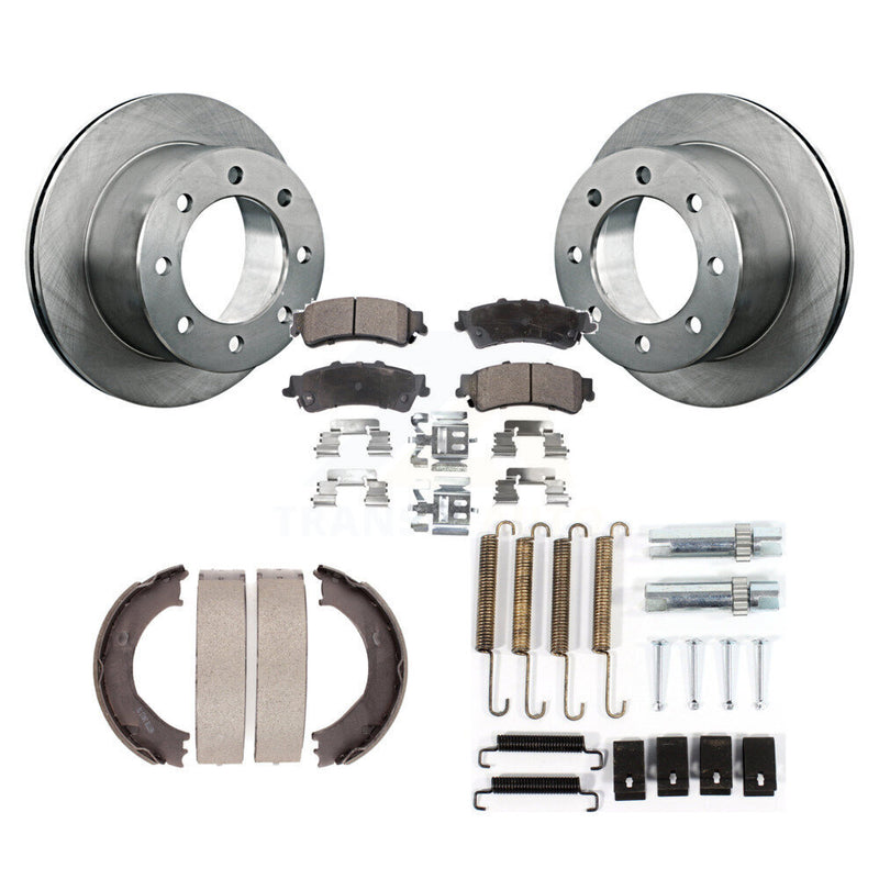 Transit Auto K8F-105045 Disc Brake Kit for 2001 GMC Sierra 3500 - Rear product image