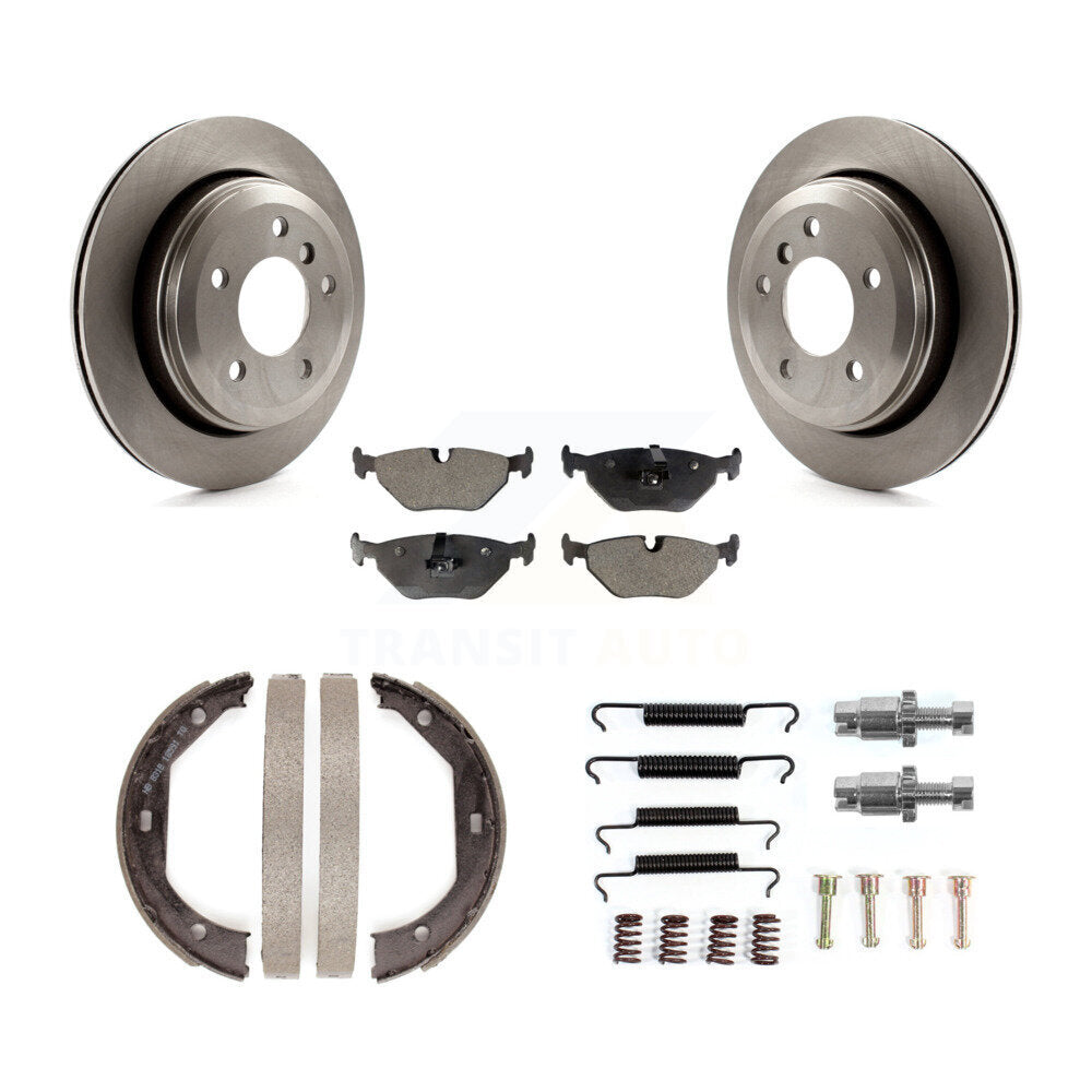 Transit Auto K8F-105049 Disc Brake Kit for 2001-2005 BMW 325xi - Rear product image