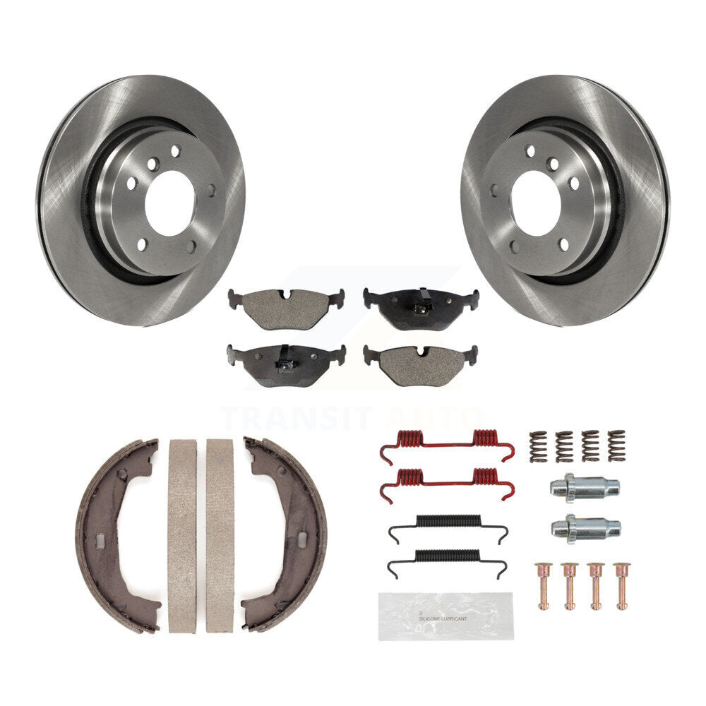 Transit Auto K8F-105050 Disc Brake Kit for 2000-2006 BMW 325Ci, BMW 325i, BMW 328i - Rear product image