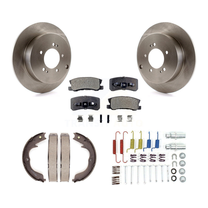Transit Auto K8F-105054 Disc Brake Kit for 2008-2014 Mitsubishi Lancer, Mitsubishi Outlander - Rear product image