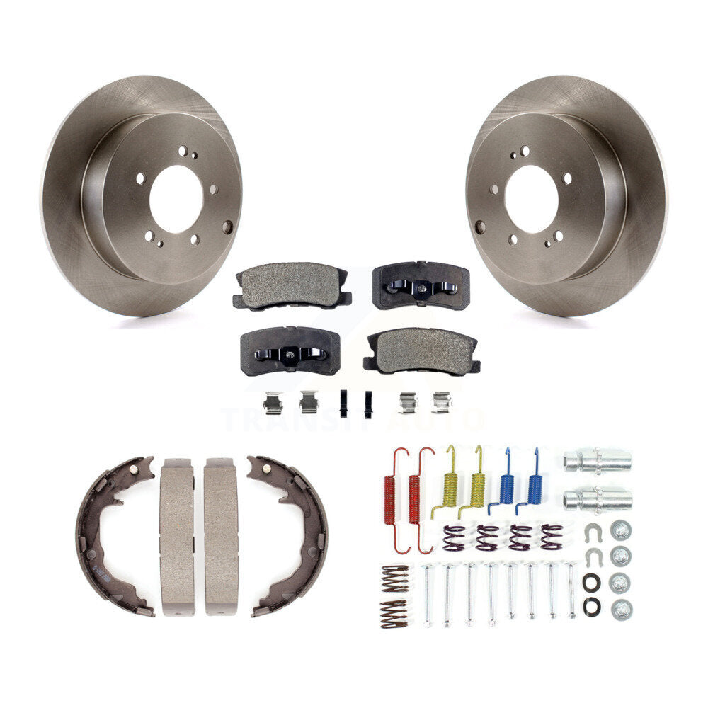 Transit Auto K8F-105057 Disc Brake Kit for 2007-2011 Mitsubishi Outlander - Rear product image