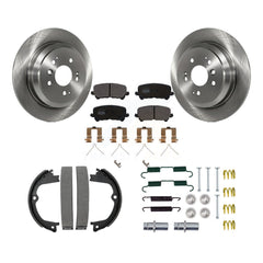 Transit Auto K8F-105060 Disc Brake Kit for 2016-2024 Honda Passport, Honda Ridgeline, Honda Pilot - Rear product image