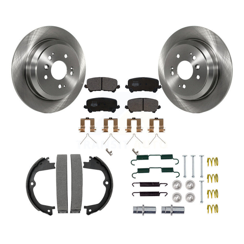 Transit Auto K8F-105060 Disc Brake Kit for 2016-2024 Honda Passport, Honda Ridgeline, Honda Pilot - Rear product image