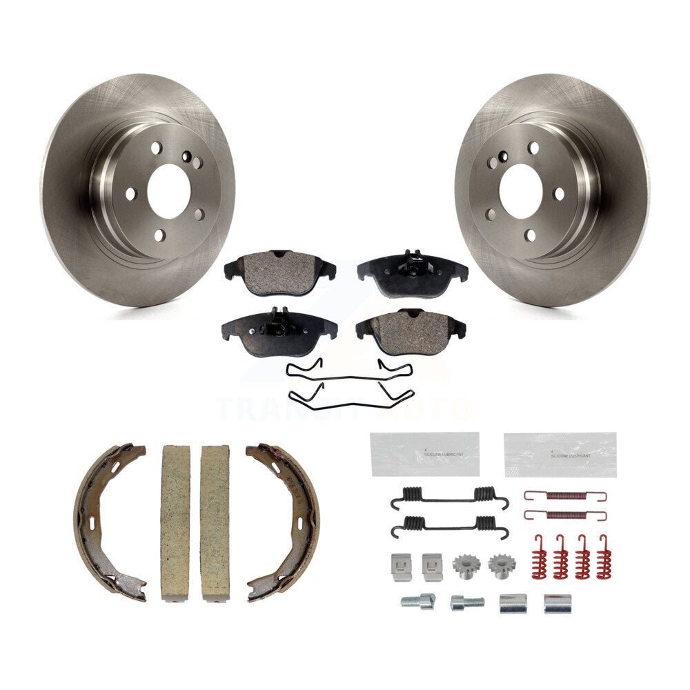 Transit Auto K8F-105061 Disc Brake Kit for 2008-2015 Mercedes-Benz C250, Mercedes-Benz C300 - Rear product image