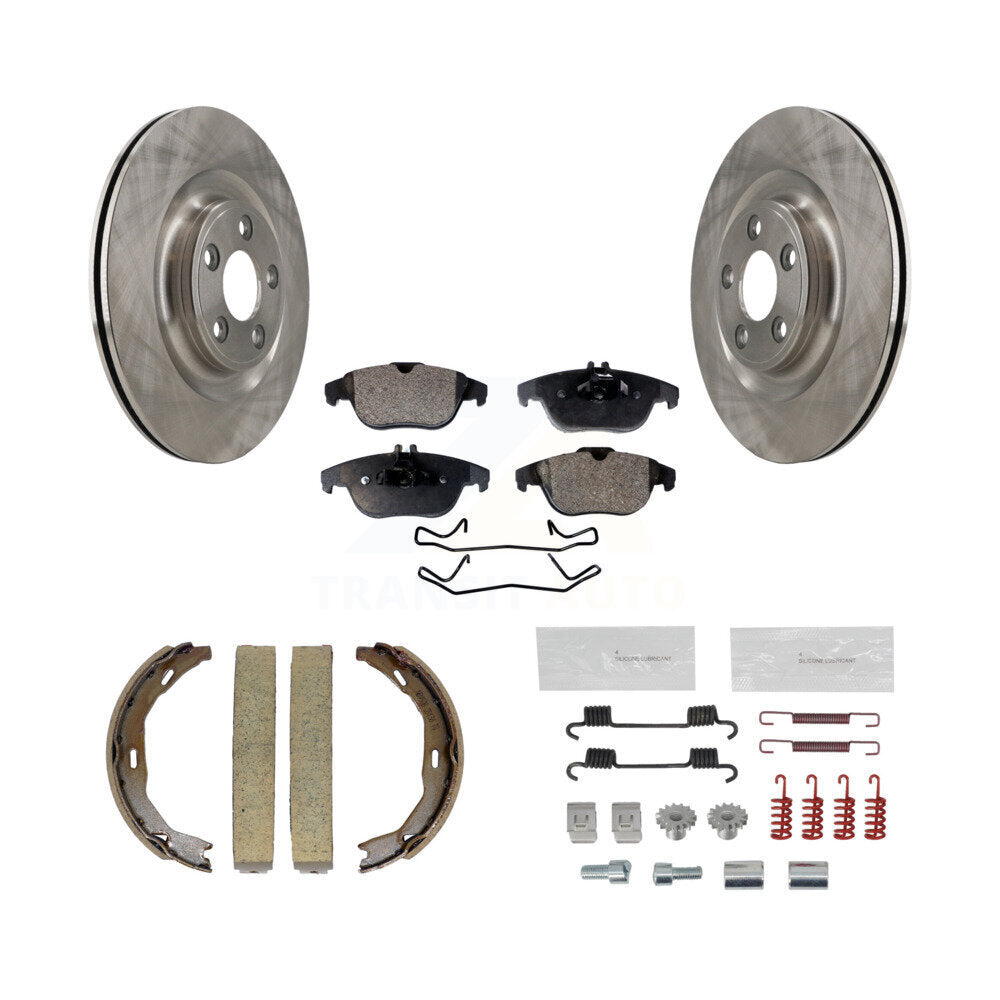 Transit Auto K8F-105063 Disc Brake Kit for 2017 Mercedes-Benz E400 - Rear product image