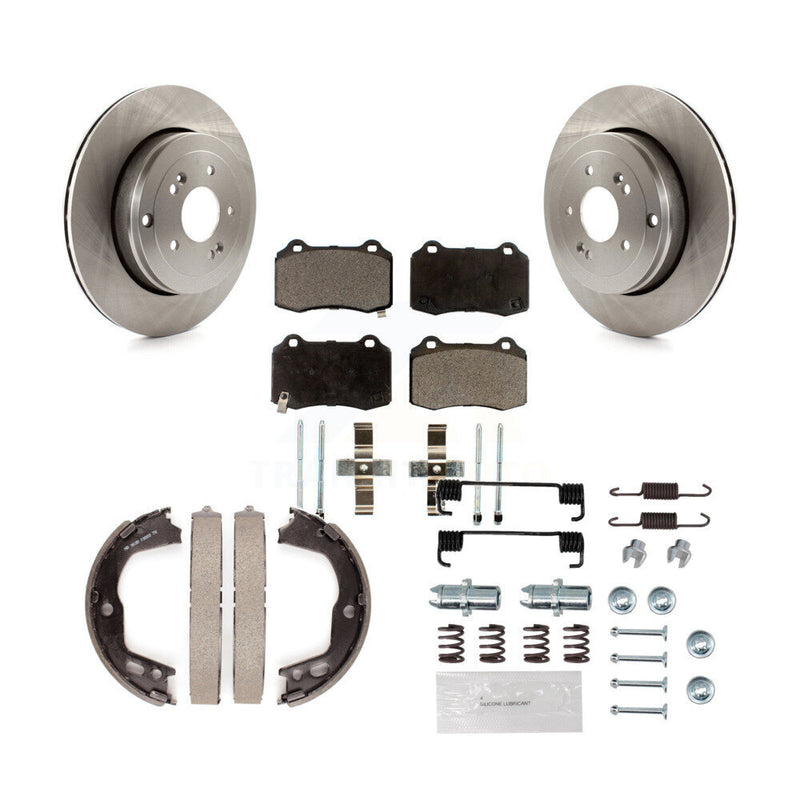 Transit Auto K8F-105064 Disc Brake Kit for 2010-2016 Hyundai Genesis Coupe - Rear product image