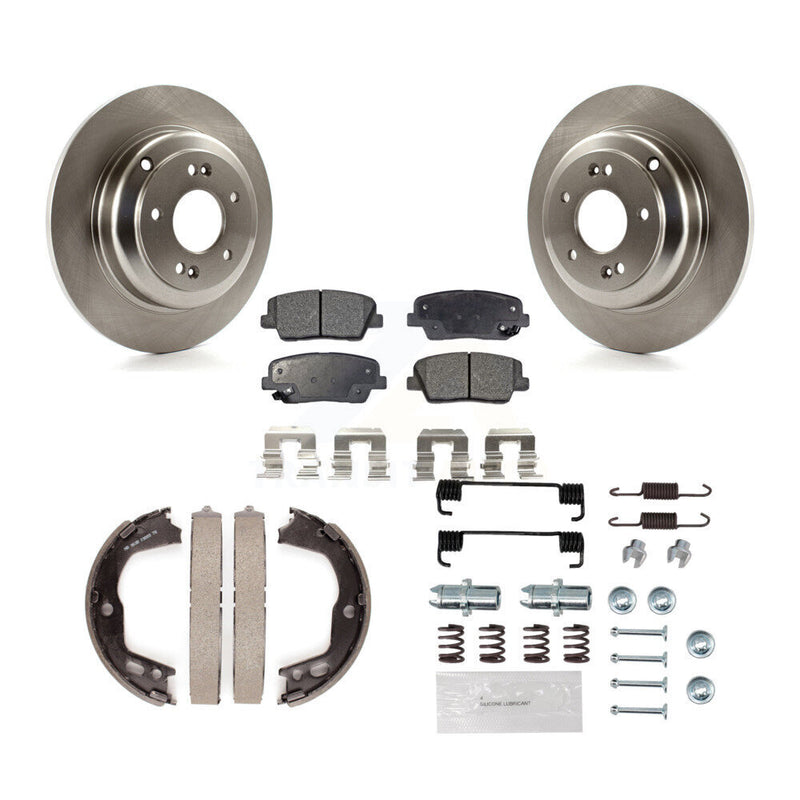 Transit Auto K8F-105065 Disc Brake Kit for 2010-2016 Hyundai Genesis Coupe - Rear product image