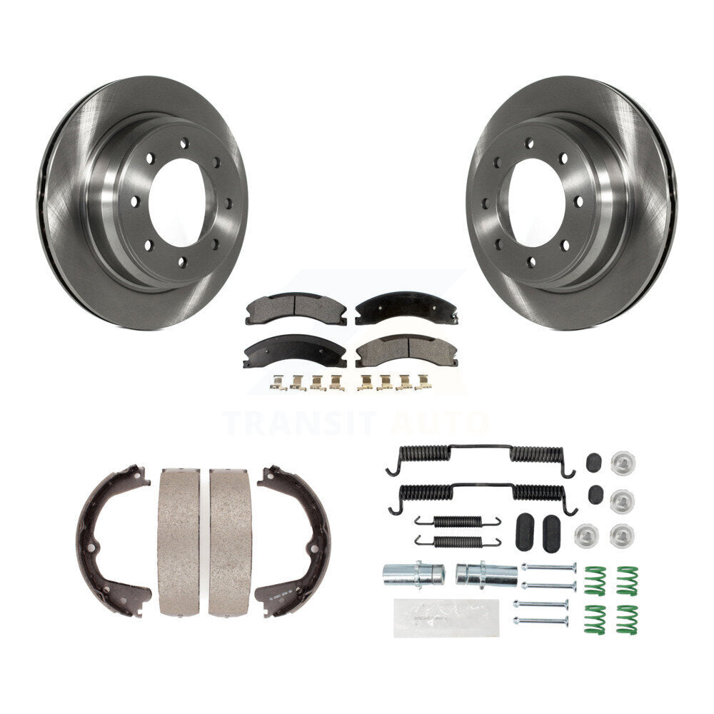 Transit Auto K8F-105066 Disc Brake Kit for 2012-2019 Nissan NV1500, Nissan NV2500, Nissan NV3500 - Rear product image