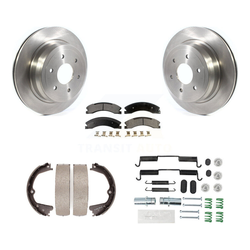 Transit Auto K8F-105067 Disc Brake Kit for 2016-2019 Nissan TITAN XD - Rear product image