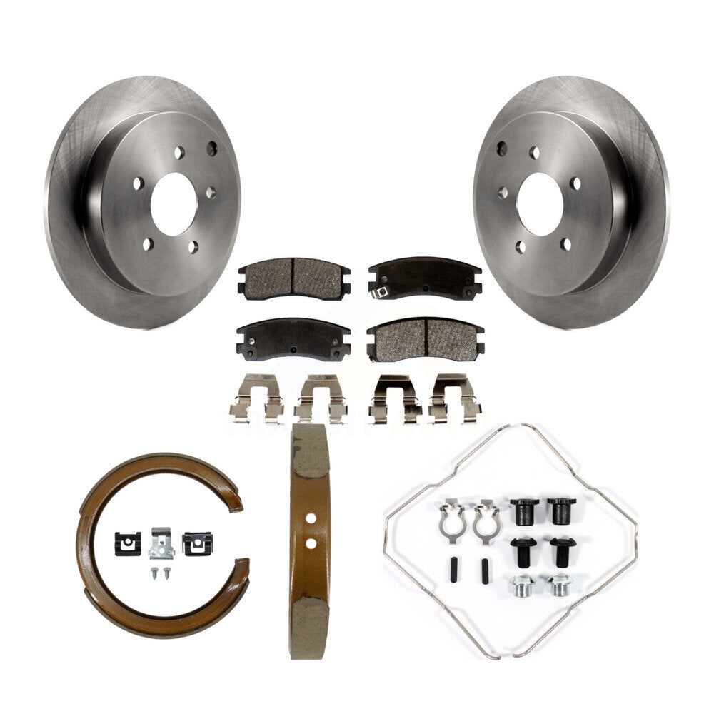 Transit Auto K8F-105068 Disc Brake Kit for 2001-2007 Buick Rendezvous, Chevrolet Venture, Oldsmobile Silhouette & more - Rear product image