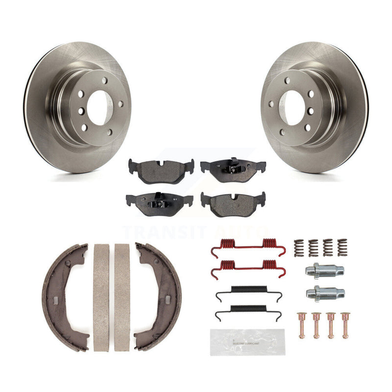 Transit Auto K8F-105070 Disc Brake Kit for 2008-2013 BMW 128i - Rear product image