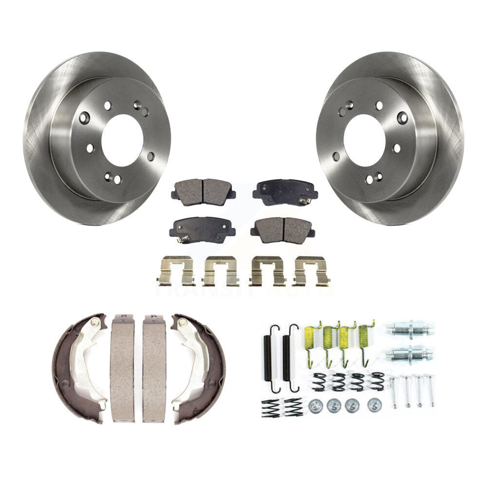 Transit Auto K8F-105073 Disc Brake Kit for 2010-2013 Kia Soul - Rear product image