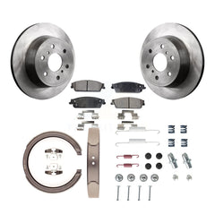 Transit Auto K8F-105077 Disc Brake Kit for 2013 Chevrolet Silverado 1500, GMC Sierra 1500 - Rear product image