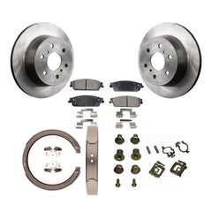 Transit Auto K8F-105078 Disc Brake Kit for 2007-2009 Chevrolet Silverado 1500, GMC Sierra 1500 - Rear product image