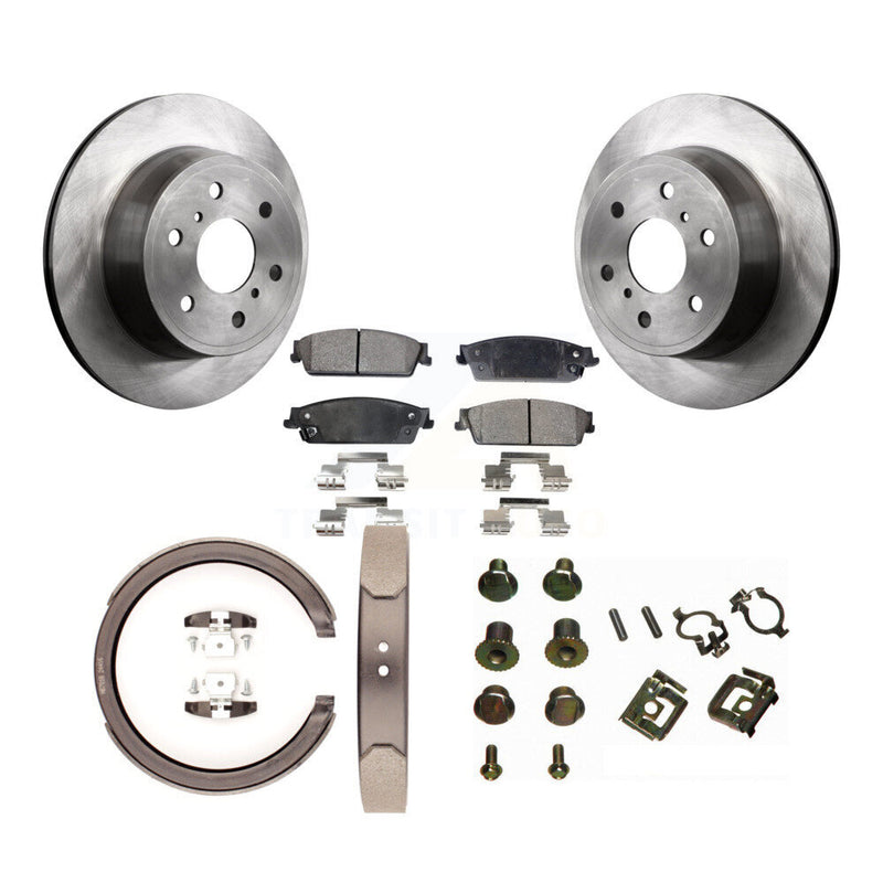 Transit Auto K8F-105078 Disc Brake Kit for 2007-2009 Chevrolet Silverado 1500, GMC Sierra 1500 - Rear product image