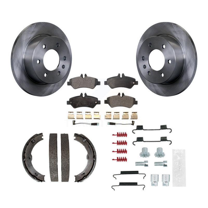 Transit Auto K8F-105080 Disc Brake Kit for 2007-2018 Mercedes-Benz Sprinter 2500, Dodge Sprinter 2500, Dodge Sprinter 3500 & more - Rear product image