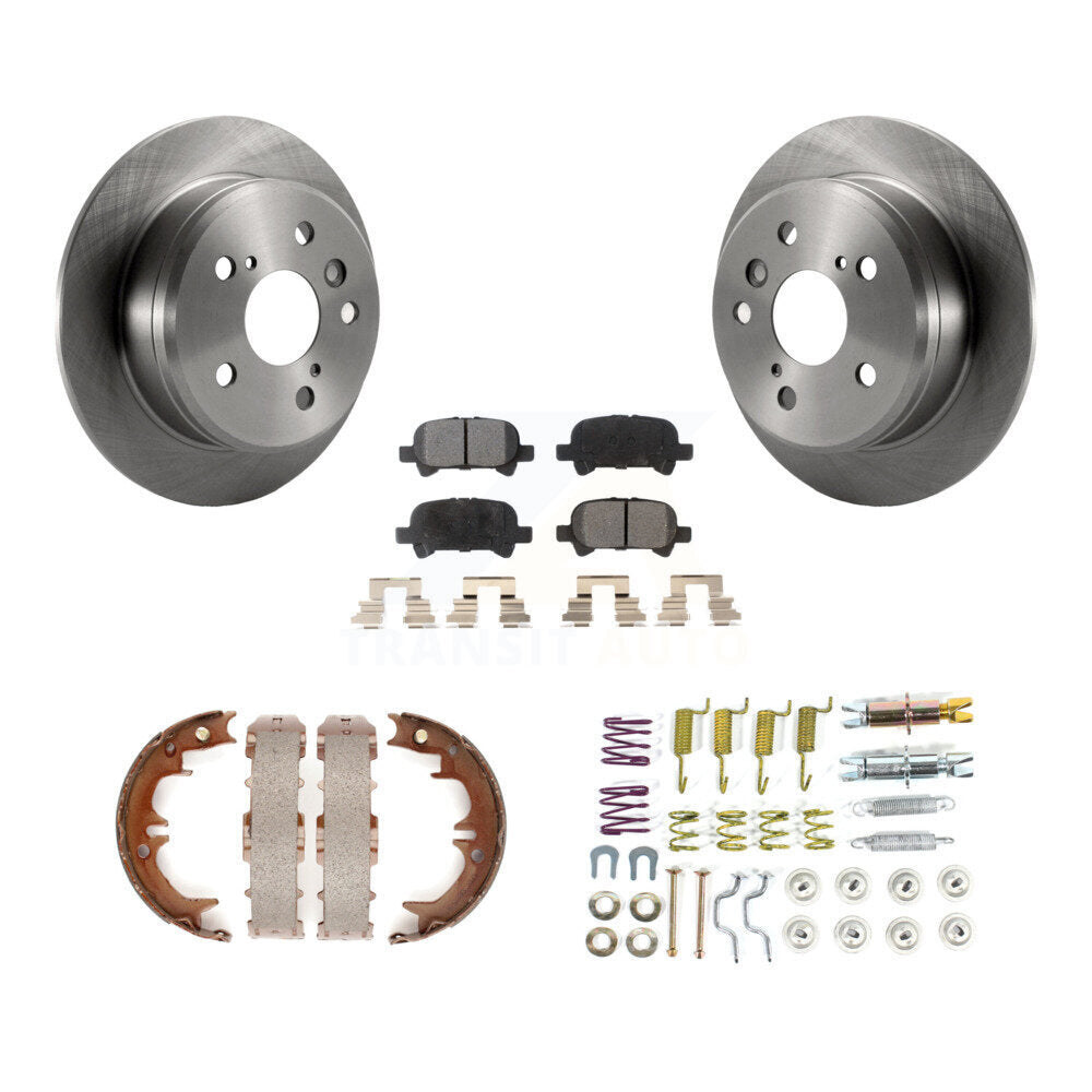 Transit Auto K8F-105082 Disc Brake Kit for 1999-2003 Toyota Solara, Toyota Camry - Rear product image