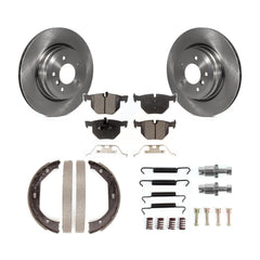 Transit Auto K8F-105084 Disc Brake Kit for 2006-2013 BMW 335i, BMW 335i xDrive, BMW 335is & more - Rear product image