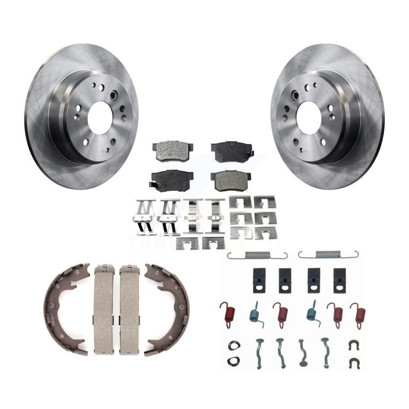 Transit Auto K8F-105085 Disc Brake Kit for 1999-2011 Honda Element, Acura TL - Rear product image