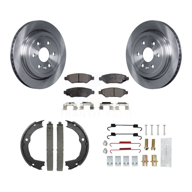 Transit Auto K8F-105088 Disc Brake Kit for 2010-2016 Cadillac SRX - Rear product image