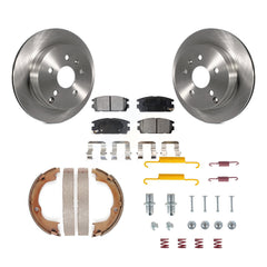Transit Auto K8F-105090 Disc Brake Kit for 2012-2017 Chevrolet Equinox, GMC Terrain - Rear product image