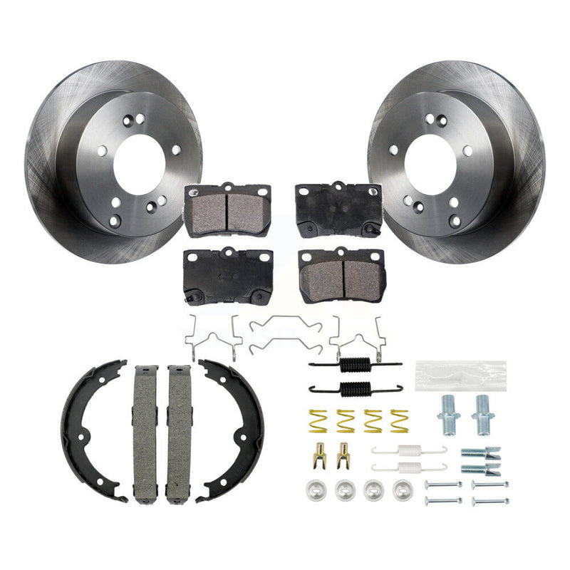 Transit Auto K8F-105093 Disc Brake Kit for 2006-2013 Lexus IS250 - Rear product image