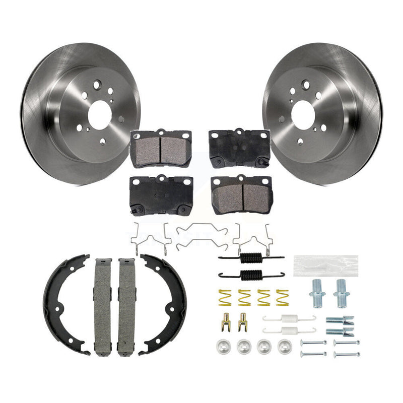 Transit Auto K8F-105094 Disc Brake Kit for 2006-2013 Lexus IS350, Lexus IS250, Lexus GS460 & more - Rear product image