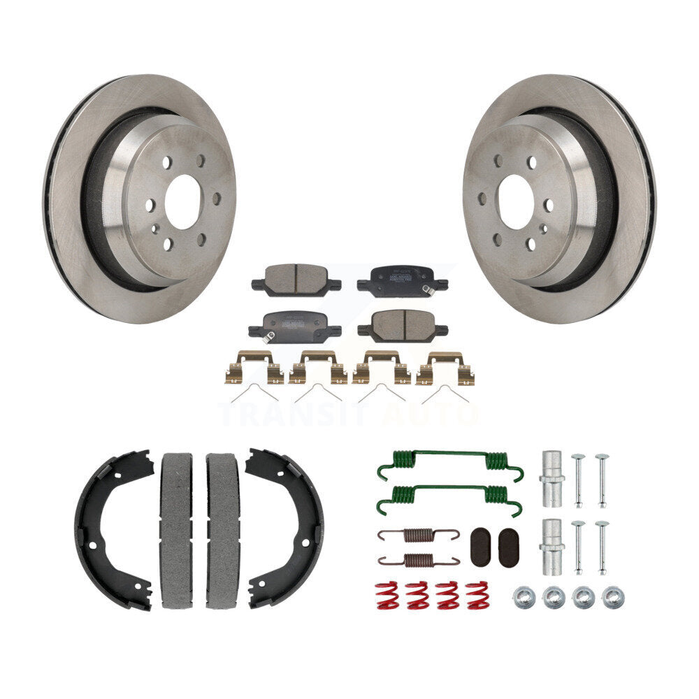 Transit Auto K8F-105096 Disc Brake Kit for 2021-2022 Chevrolet Colorado, GMC Canyon - Rear product image