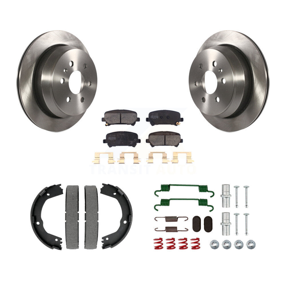 Transit Auto K8F-105099 Disc Brake Kit for 2015-2020 Chevrolet Colorado, GMC Canyon - Rear product image