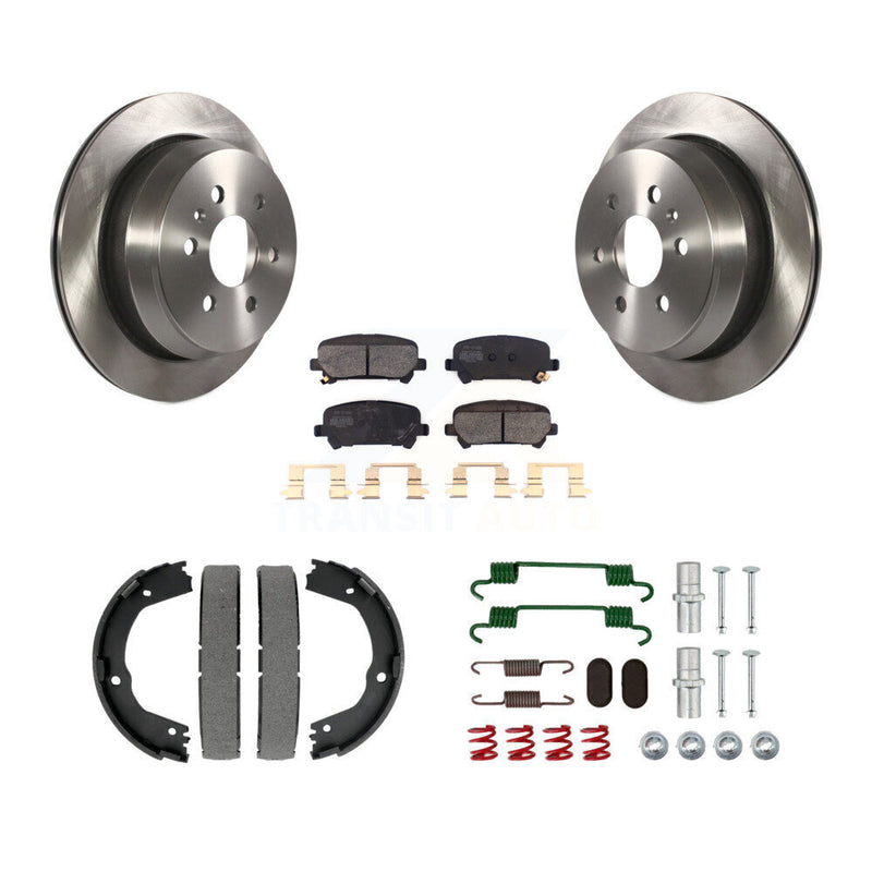 Transit Auto K8F-105099 Disc Brake Kit for 2015-2020 Chevrolet Colorado, GMC Canyon - Rear product image