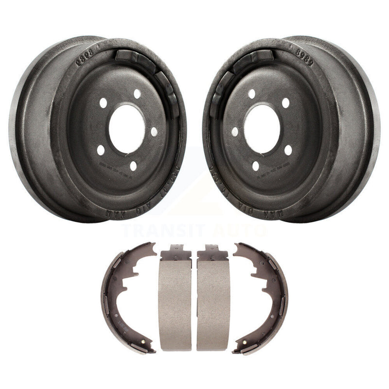 Transit Auto K8N-100104 Brake Drum for 1998-2010 Mazda B2300, Ford Ranger, Mazda B2500 & more - Rear product image