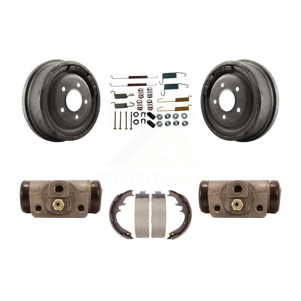 Transit Auto K8N-100240 Brake Drum for 1998-2010 Mazda B2300, Ford Ranger, Mazda B2500 & more - Rear product image