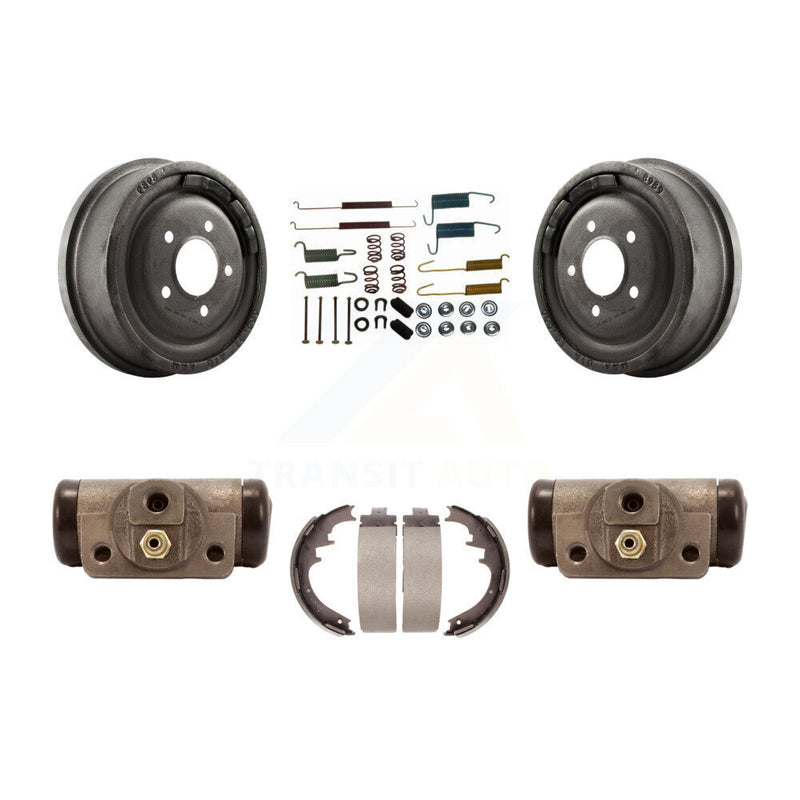Transit Auto K8N-100240 Brake Drum for 1998-2010 Mazda B2300, Ford Ranger, Mazda B2500 & more - Rear product image