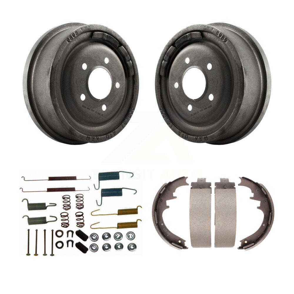 Transit Auto K8N-100311 Brake Drum for 1998-2010 Mazda B2300, Ford Ranger, Mazda B2500 & more - Rear product image