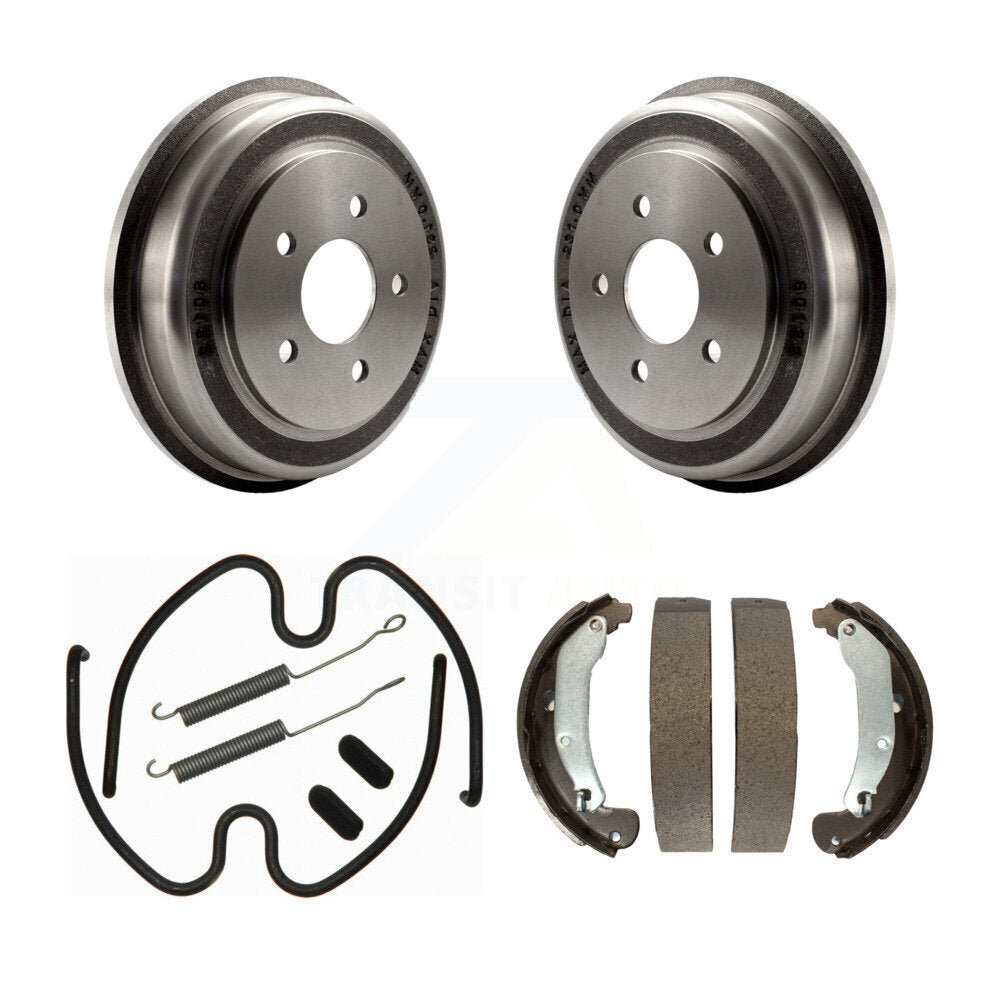 Transit Auto K8N-100372 Brake Drum for 2006-2008 Chevrolet Cobalt, Chevrolet HHR, Pontiac G5 - Rear product image