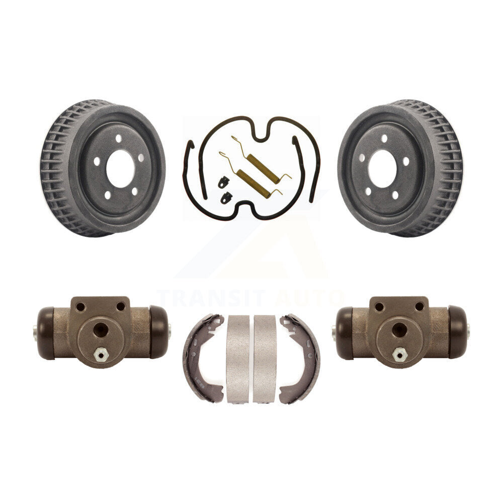 Transit Auto K8N-100397 Brake Drum for 1991-2005 Chevrolet Venture, Pontiac Montana, Oldsmobile 88 & more - Rear product image