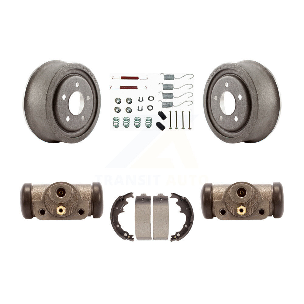 Transit Auto K8N-100405 Brake Drum for 1991-1999 Jeep Wrangler, Jeep Cherokee - Rear product image