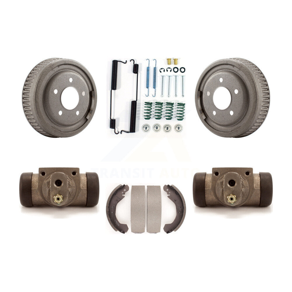 Transit Auto K8N-100407 Brake Drum for 1988-1991 Chevrolet C1500, GMC C1500 - Rear product image