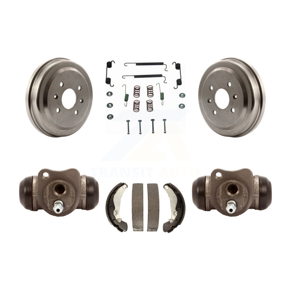 Transit Auto K8N-100465 Brake Drum for 2004-2015 Chevrolet Spark, Pontiac G3, Pontiac G3 Wave & more - Rear product image