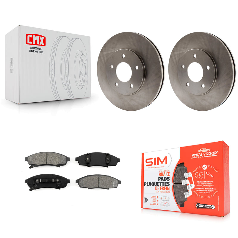 Transit Auto K8S-100013 Disc Brake Kit for 1995-2001 Buick Regal, Chevrolet Lumina, Chevrolet Monte Carlo & more - Front product image