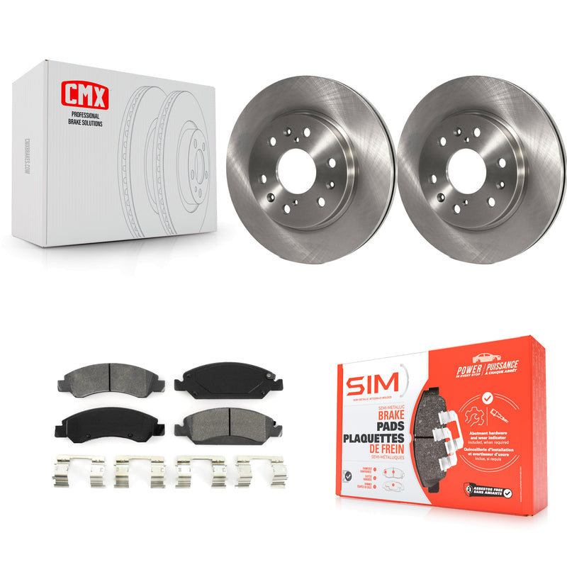 Transit Auto K8S-100050 Disc Brake Kit for 2005-2020 Chevrolet Suburban, Cadillac Escalade, Cadillac Escalade ESV & more - Front product image