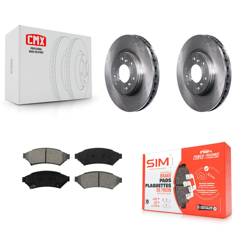 Transit Auto K8S-100055 Disc Brake Kit for 2006-2009 Buick Terraza, Chevrolet Uplander, Pontiac Montana & more - Front product image