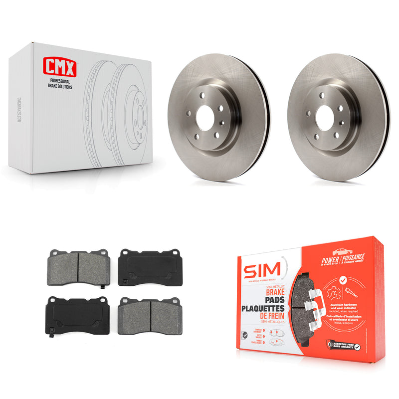 Transit Auto K8S-100067 Disc Brake Kit for 2013-2019 Cadillac XTS, Buick Regal - Front product image