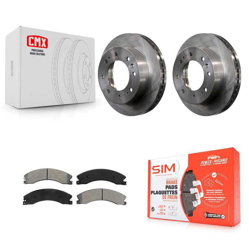 Transit Auto K8S-100082 Disc Brake Kit for 2011-2019 Chevrolet Suburban 3500 HD, Chevrolet Silverado 2500 HD, Chevrolet Silverado 3500 HD & more - Front product image