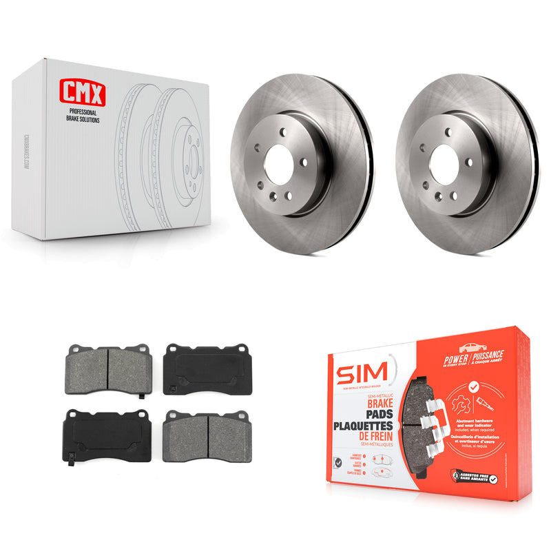 Transit Auto K8S-100086 Disc Brake Kit for 2013-2019 Cadillac ATS - Front product image