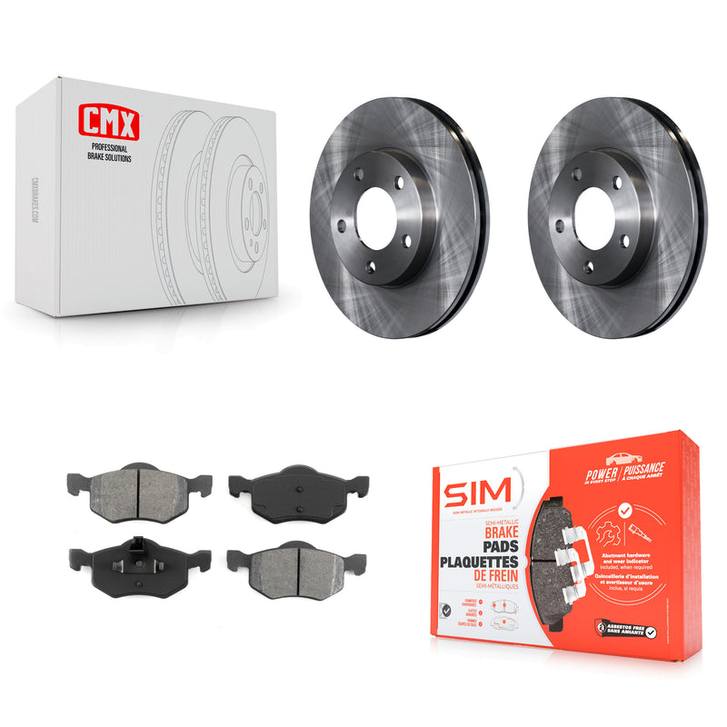 Transit Auto K8S-100128 Disc Brake Kit for 2001-2007 Mercury Mariner, Ford Escape, Mazda Tribute - Front product image